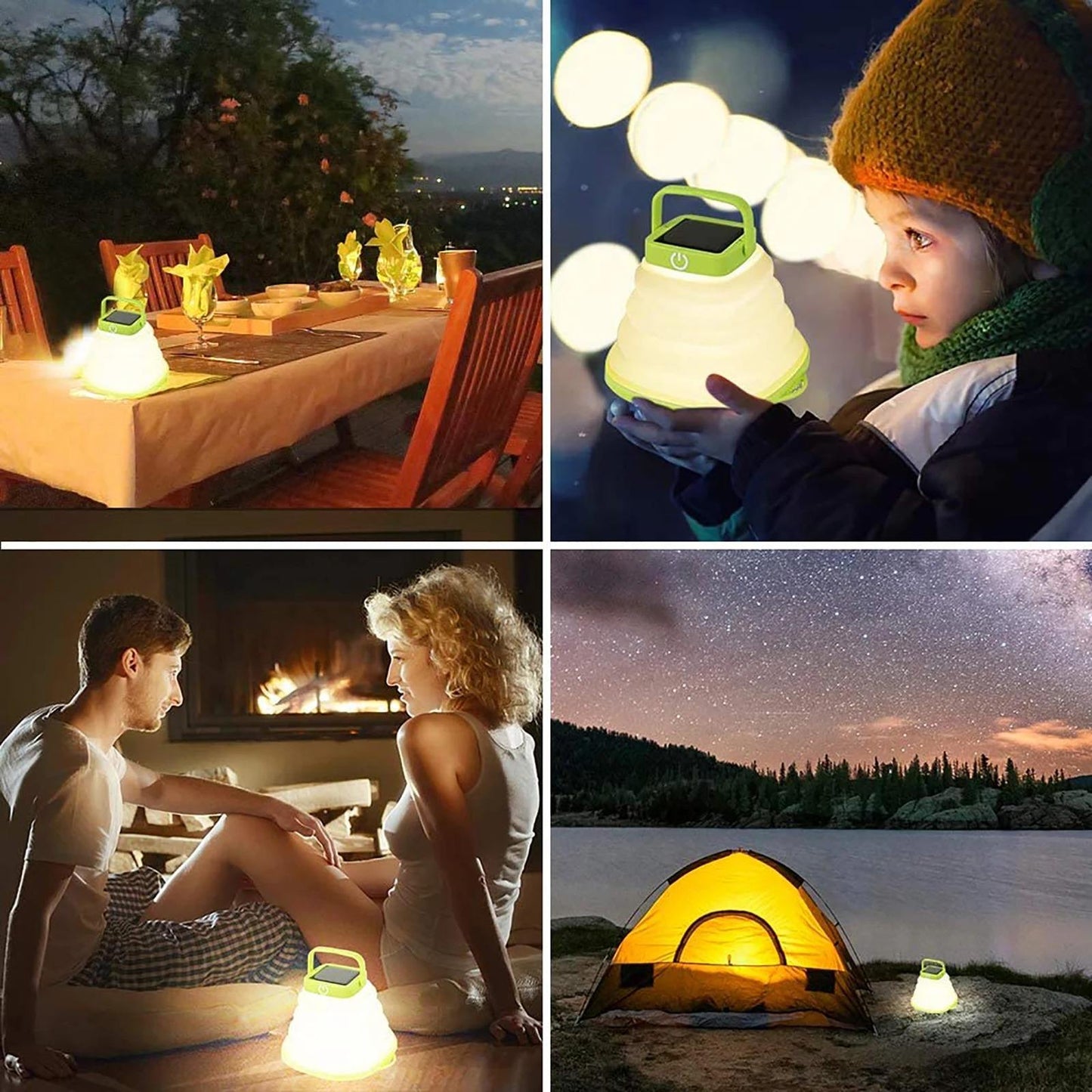 Solar Soft Adhesive Light Telescope for outdoors/camping