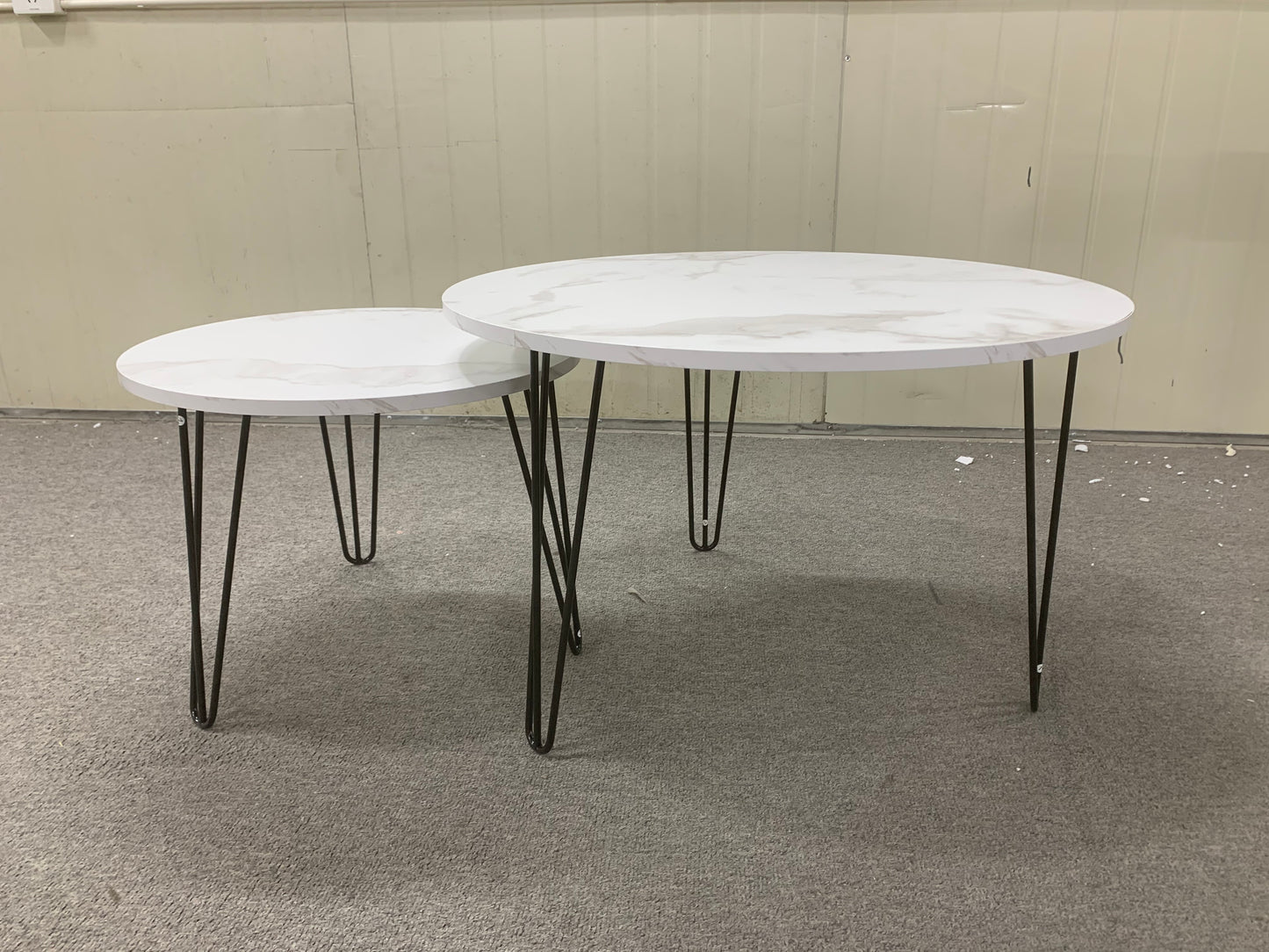 27.56'' Round Nesting Coffee Table (set of 2)